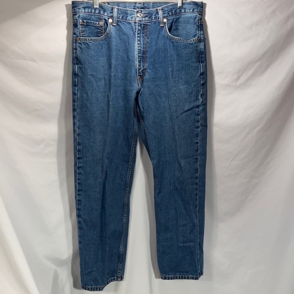 LEVI'S 550 Denim Relaxed Fit Red Tab Jeans, 36 X 30 J10 - Picture 2 of 8